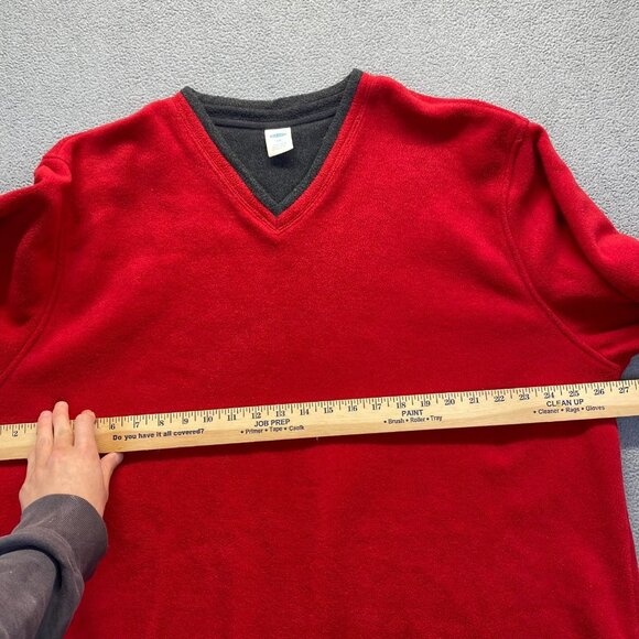 Old Navy Sweater V Neck Men Size XXL Red,Outdoor,Comfort - Picture 4 of 9